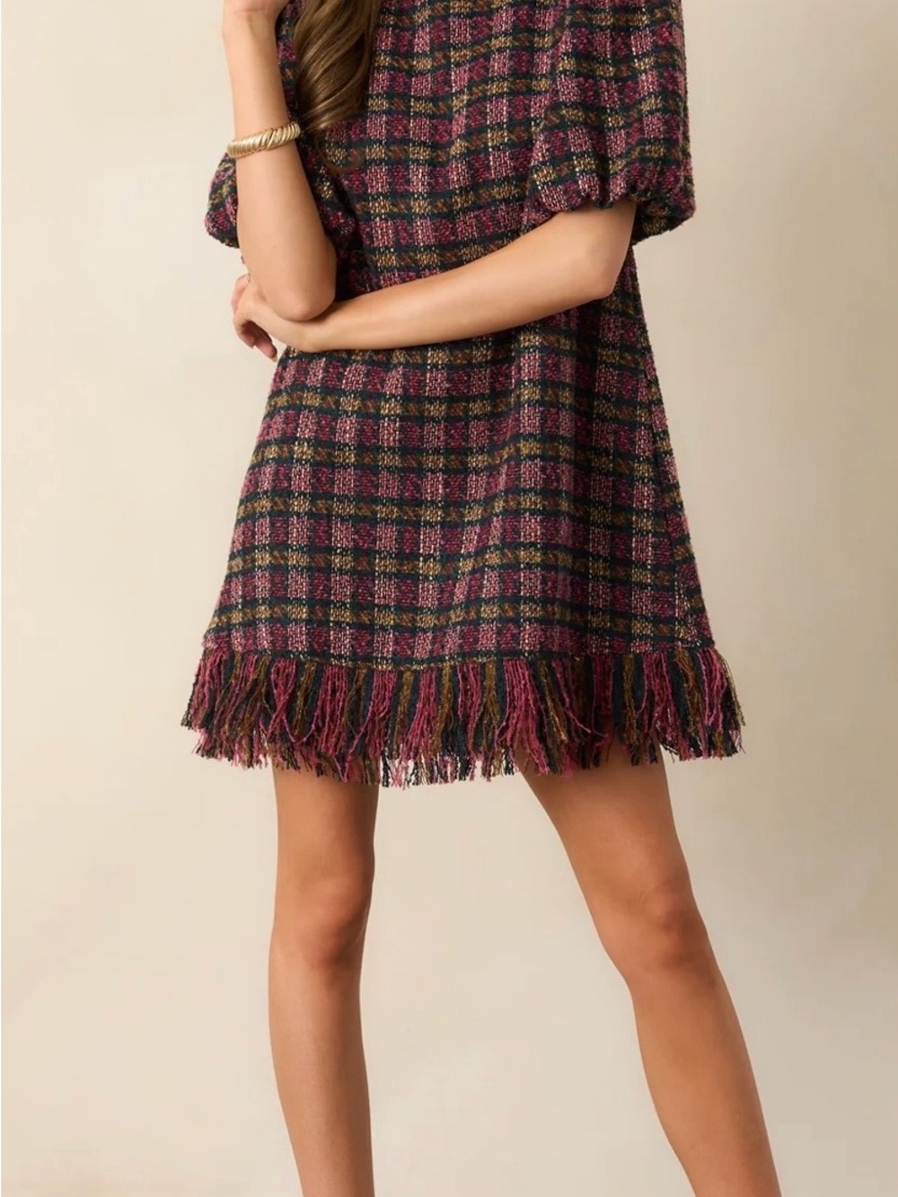 Prosperina Cecelia tweed dress size XS NWT